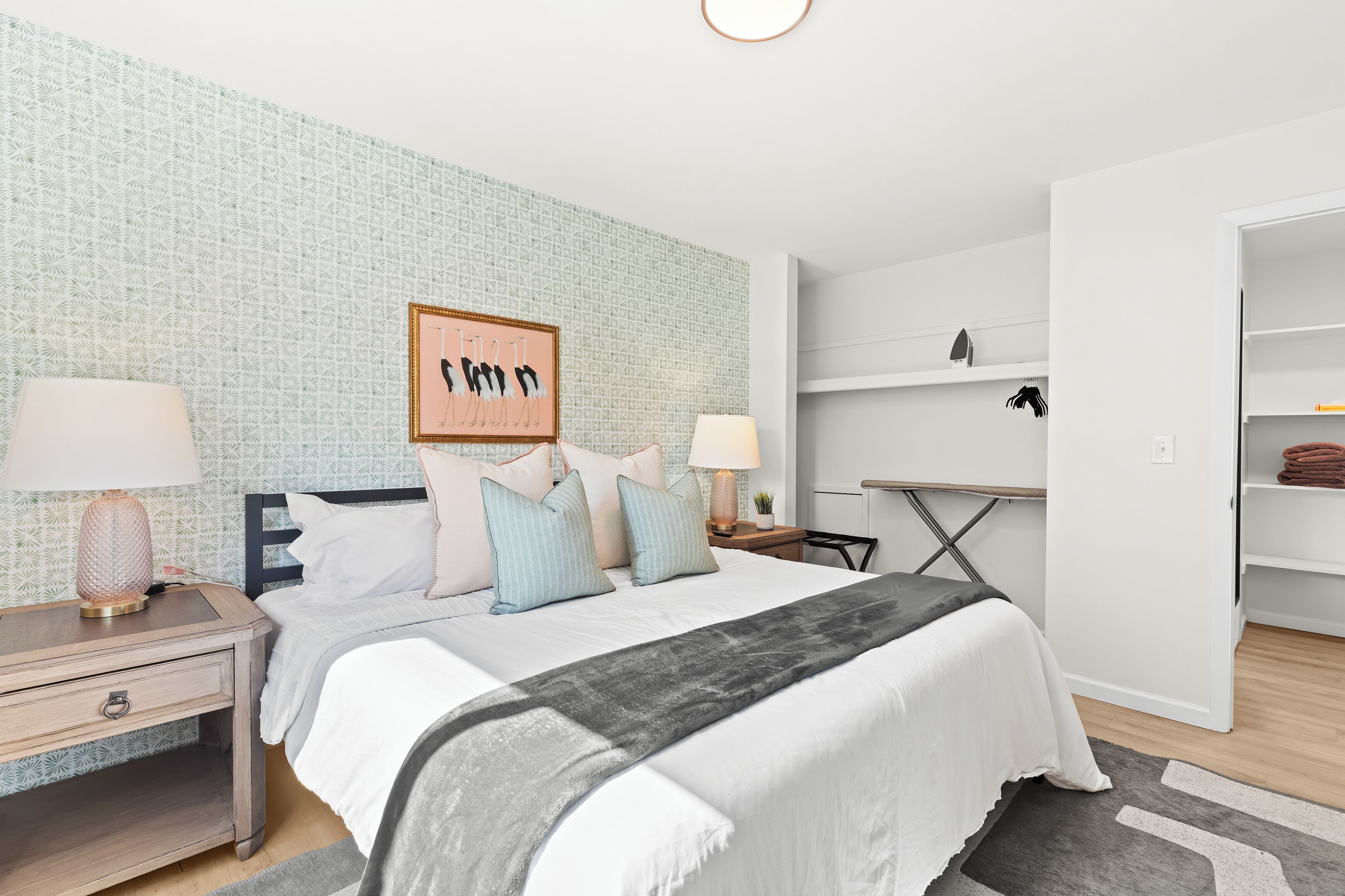 1 bedroom, desk, iron/ironing board, free WiFi