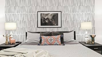 1 bedroom, desk, iron/ironing board, free WiFi