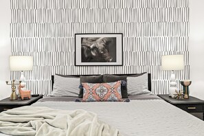 1 Schlafzimmer, Schreibtisch, Bügeleisen/Bügelbrett, kostenloses WLAN