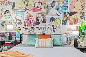 1 dormitorio, escritorio, tabla de planchar con plancha y wifi gratis
