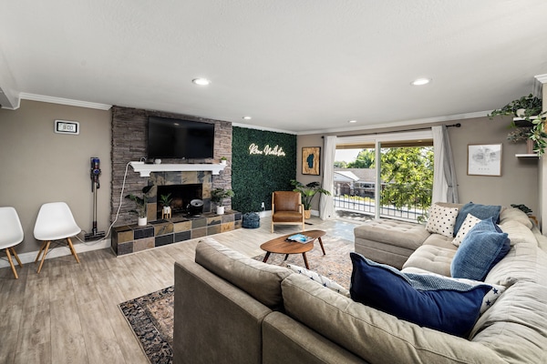 Smart-TV og stereoanlegg