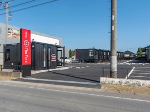 Façade de l’hébergement