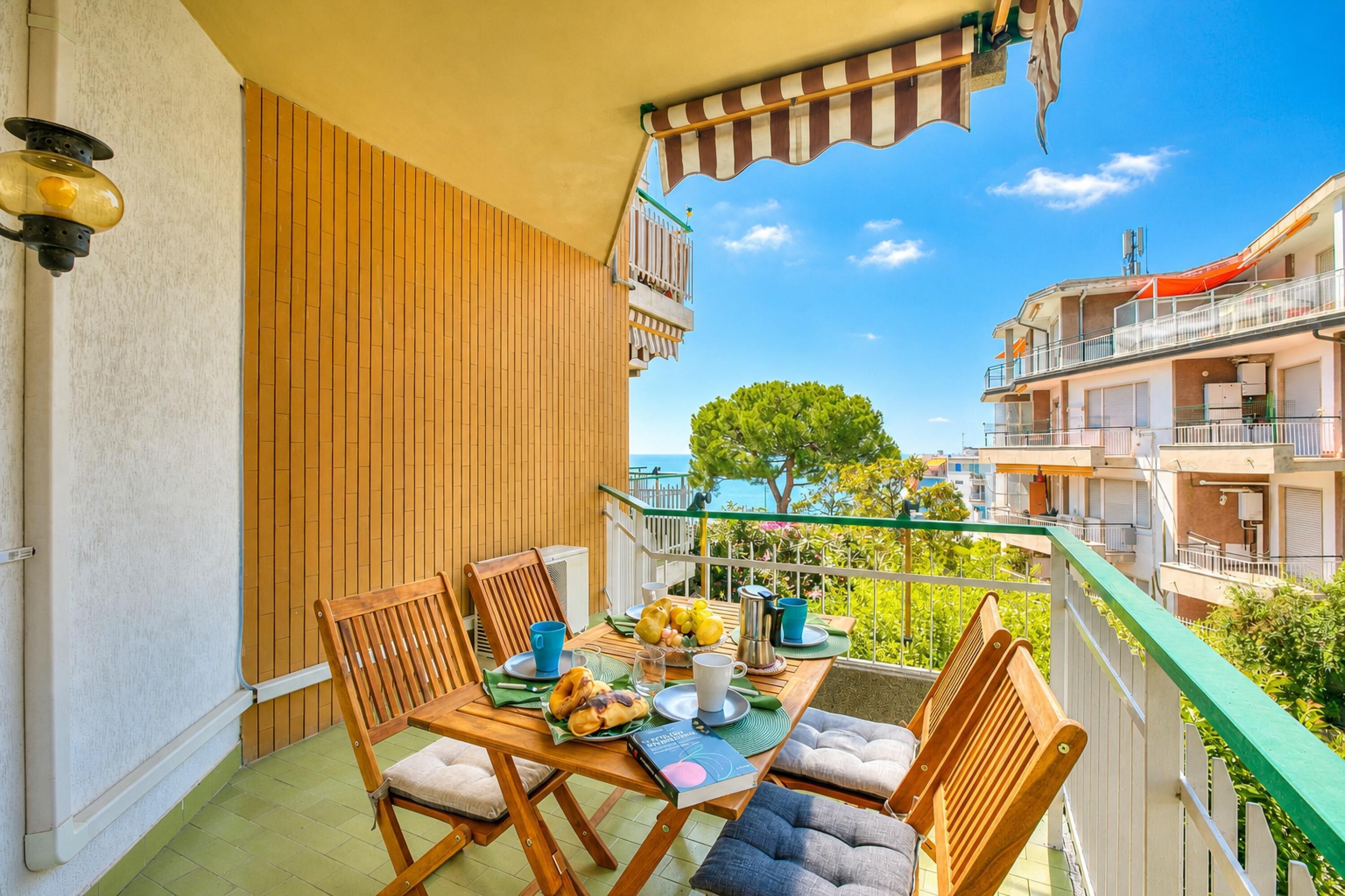 标准公寓, 1 间卧室, 双浴室 (Casa Emma With Sea Glimpse) | 室外用餐