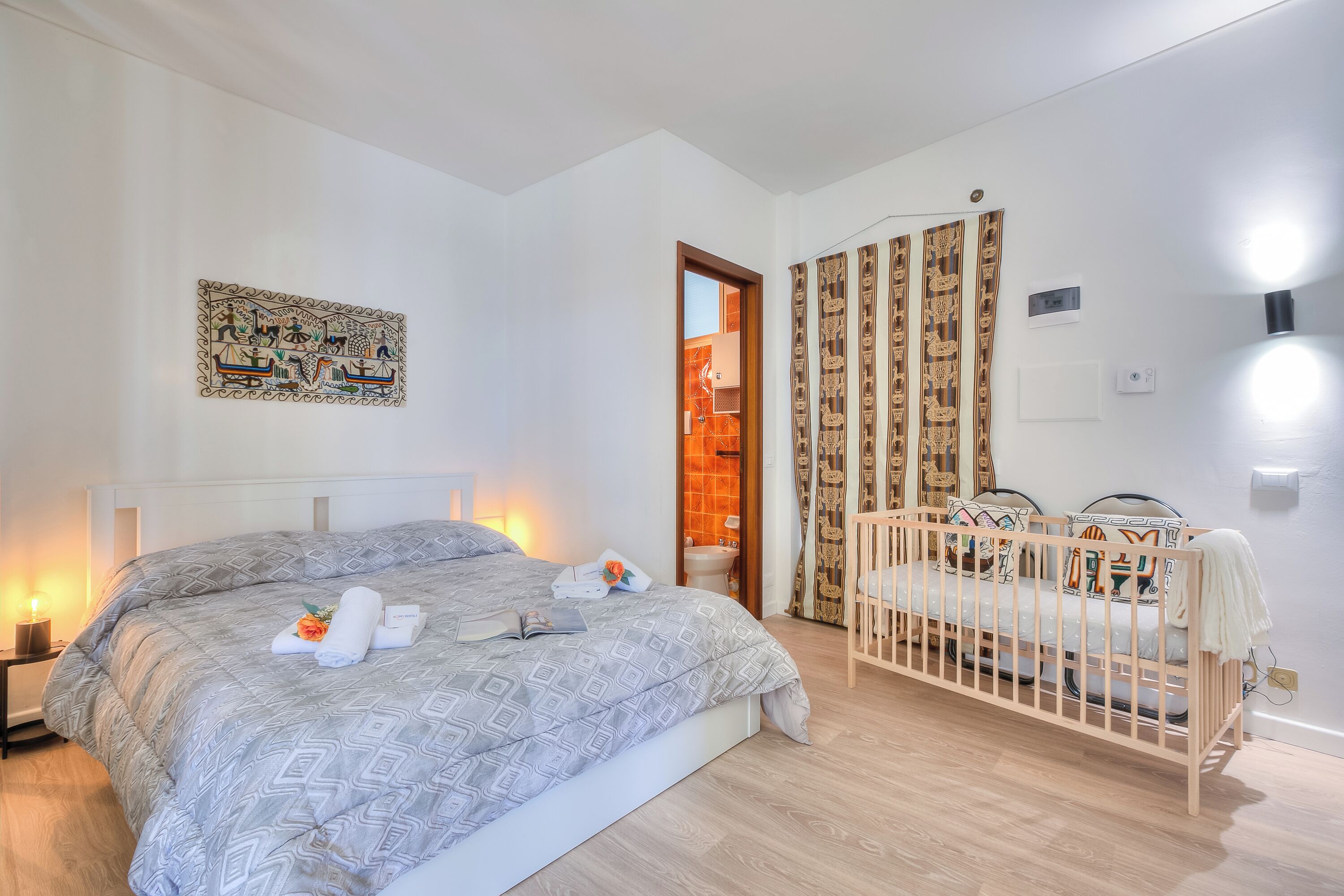Standard Apartment, Multiple Bedrooms, 2 Bathrooms (Casa Emma With Sea Glimpse) | 1 bedroom, free WiFi, bed sheets