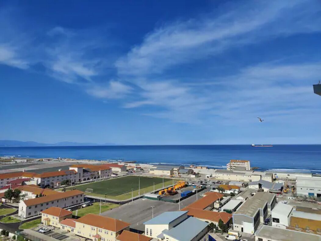 Uitzicht op strand/zee