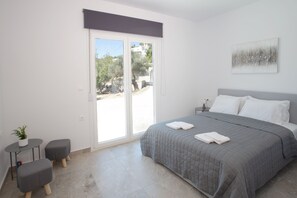 Villa, flere senger | 2 soverom, strykejern/-brett, wi-fi (inkludert) og sengetøy