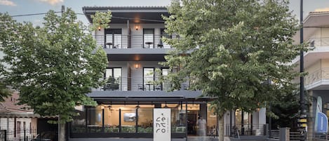 Fachada de la propiedad