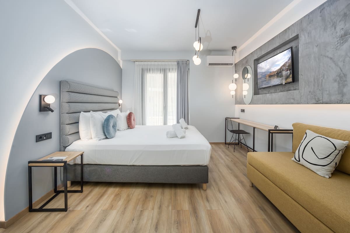 Superior Junior Suite Garden View | Een bureau, geluiddichte muren, gratis wifi, beddengoed
