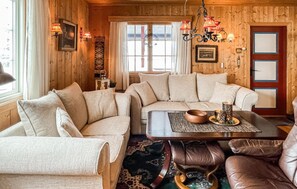 Fernseher, Kamin