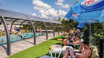 Piscine couverte, piscine chauffée