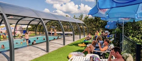 Indoor pool, a heated pool