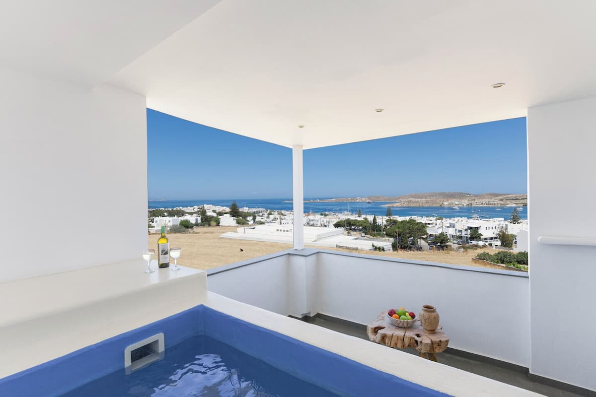 Deluxe Apartment, 2 Bedrooms, Sea View, Executive Level | Terrace/patio