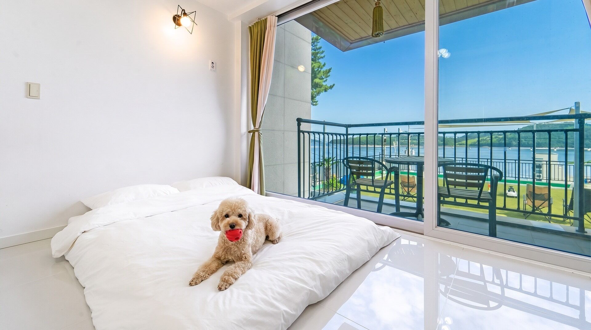 Perushuone, 1 makuuhuone (Adong 102(Ocean view, with Pet)) | 1 makuuhuone, ilmainen Wi-Fi