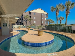 Indoor pool, outdoor pool