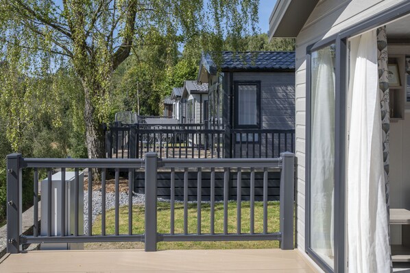 Cabin, Multiple Beds | Balcony - Luxury Lodge's Loch Earn (Crieff)