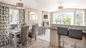 Cabin, Multiple Beds | Private kitchen | Fridge, microwave, oven, stovetop - Luxury Lodge's Loch Earn (Crieff)