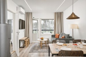 Flat-screen TV, fireplace - Holiday Club Vierumäki Apartments (Heinola)