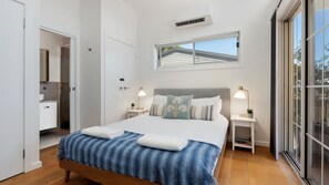 2 bedrooms, iron/ironing board, travel cot, WiFi