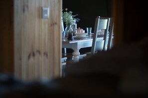Interior detail - Worms Head Glamping Tent - Llangennith (Swansea)