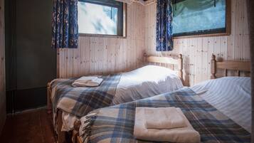 Barraca superluxo | 2 quartos, roupa de cama