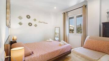 2 soveværelser, strygejern/strygebræt, gratis Wi-Fi, sengetøj