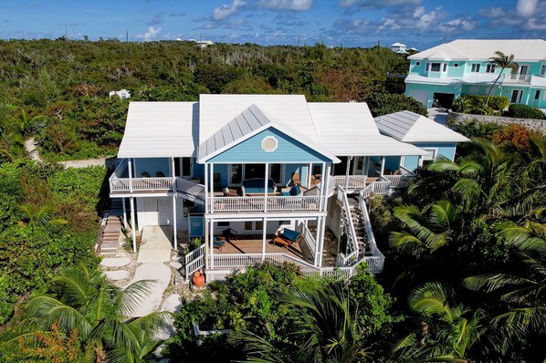 Exterior - Sunsation - Luxurious Home Near the Beach, with Spectacular Ocean Views (Hope Town)