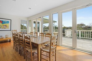 Dining - ST PAULS SUPERB SORRENTO, 5 BEDROOM, TRI-LEVEL, TENNIS COURT, BEACH, VIEWS! (Sorrento)