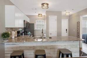 Condo, Multiple Beds, Balcony, Garden View (The Branson Condo at Fall Creek) | Private kitchen | Coffee/tea maker