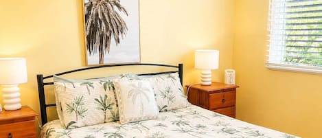 2 bedrooms, iron/ironing board