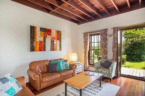 Televisión, chimenea, libros