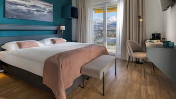 Superior-Doppelzimmer, 1 Queen-Bett, Bergblick