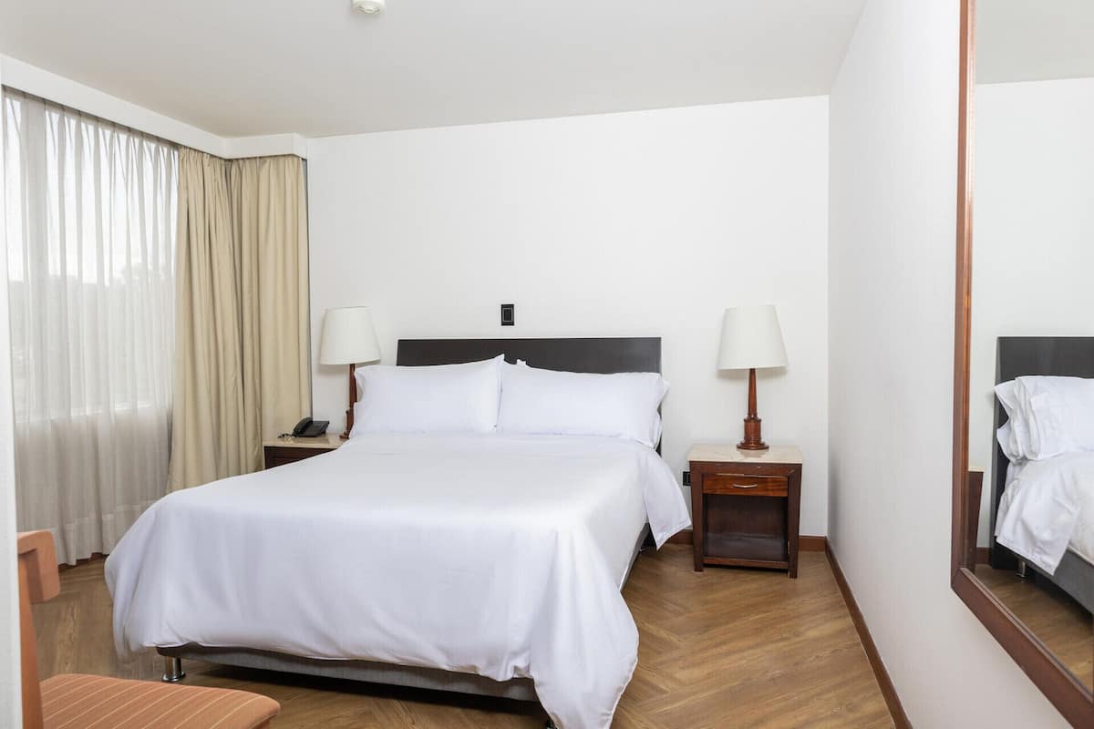 Minibar, escritorio, insonorización y wifi gratis