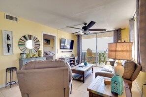 TV, video-game console, books