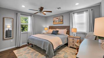 7 bedrooms, iron/ironing board, travel crib, free WiFi