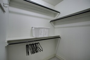 Master closet with lots of space to accommodate your stay.  - 3 Bed 2 Bath 2 Living Cozy & Inviting South Tulsa Home (Tulsa)