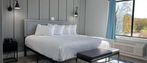 Soundproofing, iron/ironing board, free WiFi, bed sheets