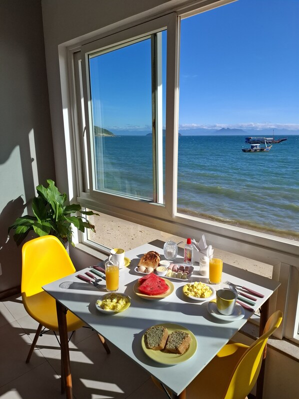 Petit déjeuner continental compris tous les jours