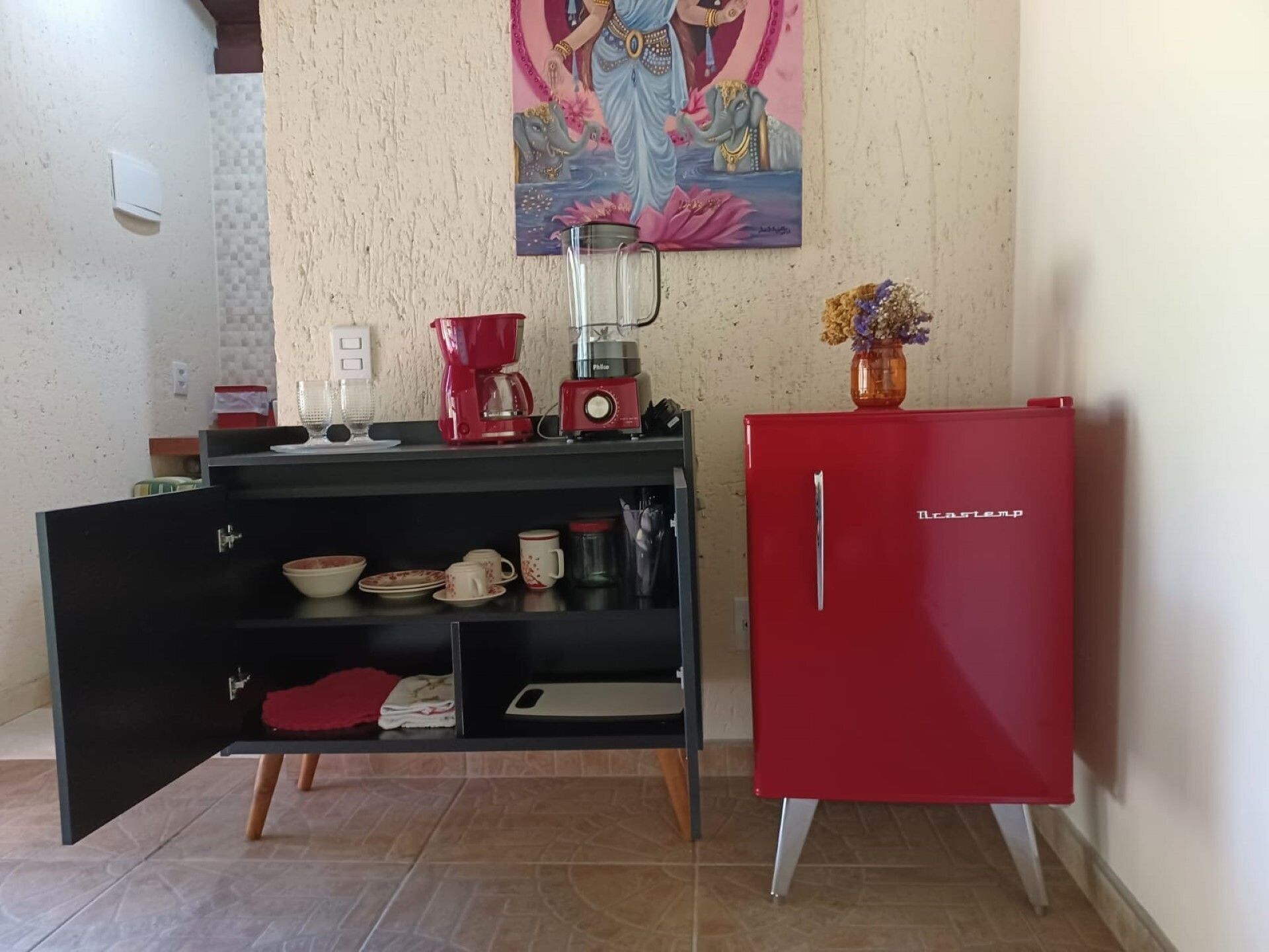 Premium Suite, Garden View | Private kitchen