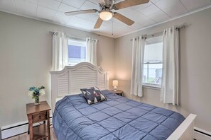 2 habitaciones, escritorio, wifi y ropa de cama