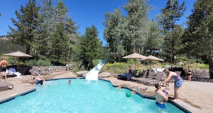 Trey’s Ski-in/Ski-out 1 Bedroom Fireplace, Kitchen Suite@ 400 Squaw Creek Road