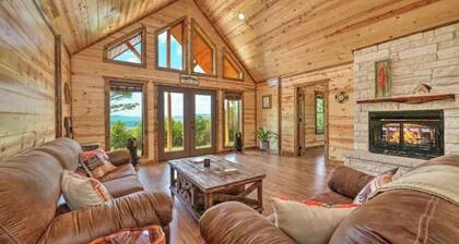 Log Cabin with Million Dollar View! “The Time Out” Secluded property