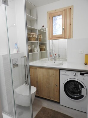 Ducha, secador de pelo