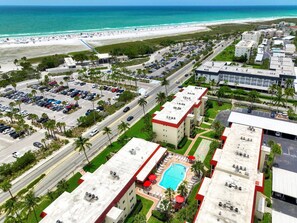 Exterior - Condo# 205 Siesta Key Gulf view,steps to sand (Sarasota)