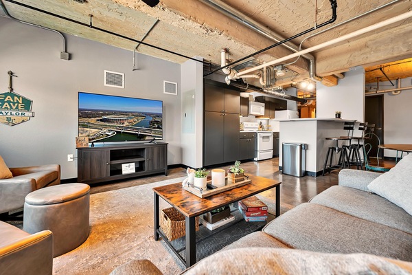 Una Smart TV, libros