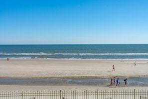 On the beach