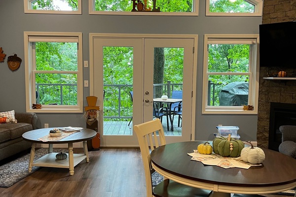 تلفزيون، مدفأة