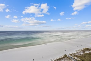 On the beach