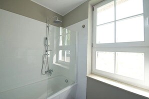 Shower, hair dryer