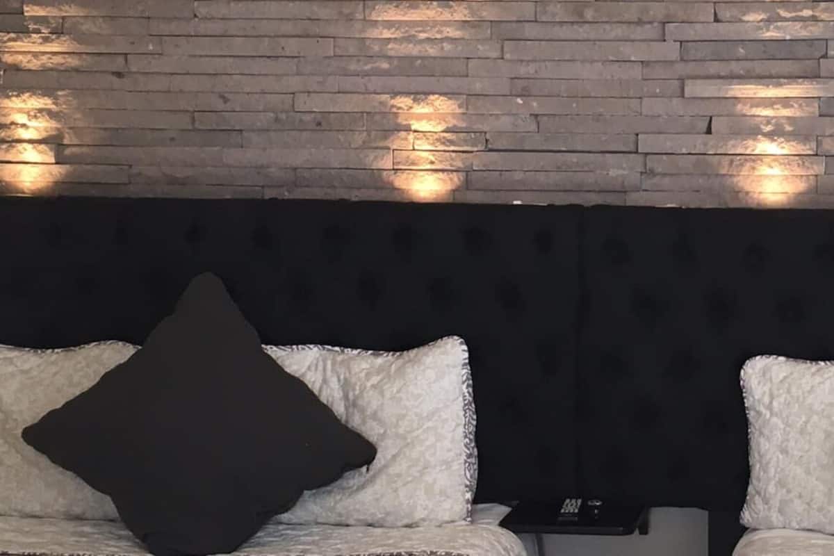 Blackout curtains, iron/ironing board, free WiFi, bed sheets