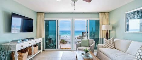 Flat-screen TV, offices